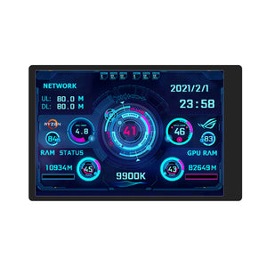 3.5 inch IPS TYPEC Secondary Screen Case Mini Case Computer Monitor USB Secondary Screen with Bend Connect Cable