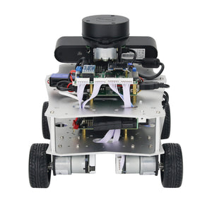 4WD ROS Car Robotic Car With Voice Module A1 Standard Radar ROS Master For Jetson Nano B01 4GB