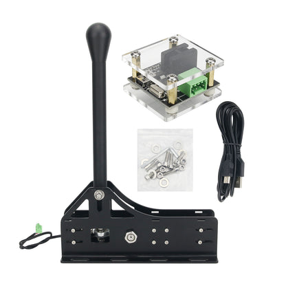 PC Racing Games USB SRS Sequential Shifter Gearshift SIM For Logitech G25 G27 G29 T300 T500 FANATEC Handbrake System Hand Brake