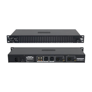 TKL T99 Black Panel Digital Equalizer EQ Audio Equalizer Spectrum Display For KTV Stage Performance