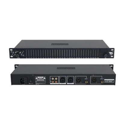 TKL T99 Black Panel Digital Equalizer EQ Audio Equalizer Spectrum Display For KTV Stage Performance