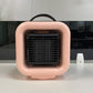 1000W Ceramic Heater Small Heater Electric Desktop Heater Mute Operation For Natural Wind &amp; Warm Air