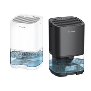 1000ML Mini Dehumidifier Room Dehumidifier Quiet Operation w/ Handle LED Light For Bedroom Study