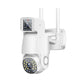 2MP Waterproof Outdoor Camera Security Camera Indoor Wifi Camera Dual Lens Full Color Night Vision