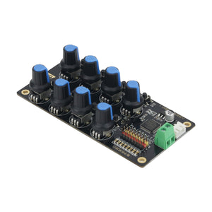 8 Channel Servo Controller Board V2.0 Servo Tester Overload Protection To Control Mechanical Arm