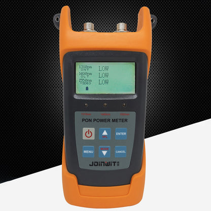 JW3213 1310/1490/1550NM PON Power Meter High Precision + Visual Fault Locator VFL For FTTx Test