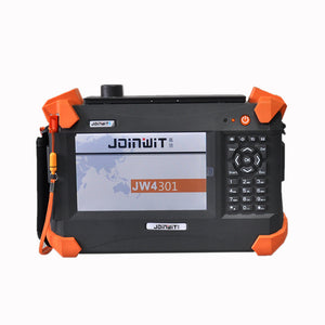 JW4301 Base Station Antenna Tester SWR Meter 25MHz-4GHz 60DB Feeder Tester w/ 7&quot; Color Touch Screen