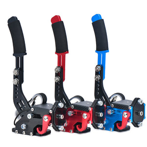 Brake System 14 Bit Hall Sensor USB Handbrake SIM for Logitech Racing Games G25/27/29 T300 T500 Fanatec Osw Dirt Rally Red