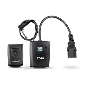Godox AT-16 16-Channel Studio Flash Trigger w/ Transmitter &amp; Receiver For Canon Nikon Pentax Olympus