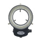 144-LED Microscope Ring Light Illuminator Microscope LED Light 6500K Adjustable With Power Adapter