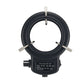 144-LED Microscope Ring Light Illuminator Microscope LED Light 6500K Adjustable With Power Adapter