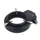 144-LED Microscope Ring Light Illuminator Microscope LED Light 6500K Adjustable With Power Adapter
