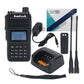 HamGeek HG350W High-End Walkie Talkie IP68 VHF UHF Transceiver 4-Band Handheld Transceiver