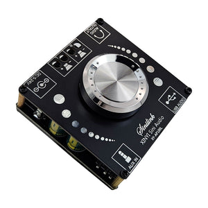 XY-AP100L 100W Stereo Bluetooth Digital Power Amplifier Board Dual Channel 360 Degree Stepless Tuning