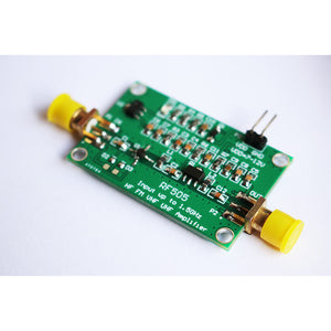 RF505 1-1500MHz RF Power Amplifier HF FM VHF UHF Amplifier RF Power Amp Board 1.5GHz 18.3DBm Max