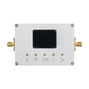 100KHz-3GHz RF Power Meter Settable RF Power Attenuation Value CNC Shell 0.96&quot; OLED RF-3000-V2.0