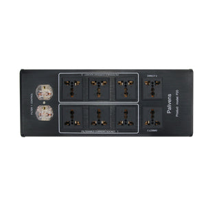 Palivens P20 Black Audio Power Filter Power Supply Filter Pointer Type Voltage Meter Blue Backlight