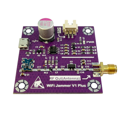 Wifi Blocker V1 Plus Wifi Signal Blocker Wifi Sweep Blocker Board RF Output Power 27DBm 2.4G Version