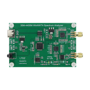35-4400M USB Spectrum Analyzer with Tracking Source Module RF Frequency Domain Analysis Tool