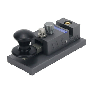 CCZ 711 Second Generation CW Key Mini Morse Key Magnetic Straight Key Manual Ham Radio Key