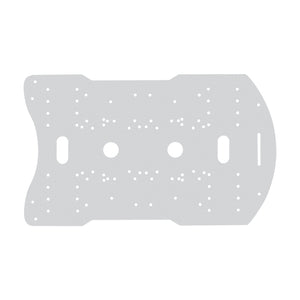 4WD Mecanum Robot Car Smart Car Chassis Kit Load Capacity 10-15KG w/ 60mm Omni Wheels Unfinished