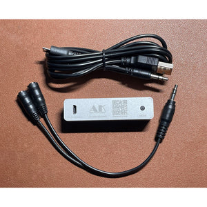 TZT Mini Dual Channel RGB LED Sound Level Meter Stereo Music Spectrum Visualizer Home Desktop/Car Audio Display Analyzer