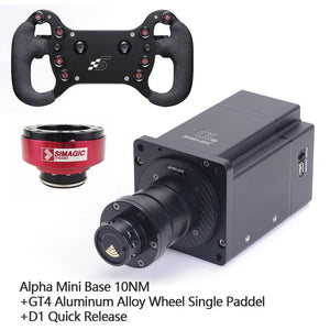 For Simagic Alpha Mini Base 10NM +GT4 Wheel for Direct Drive Steering Wheel Stepping Racing Game Simulator