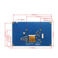 7 inch 800*480 TFT MIPI DSI Multi-Touch Capacitive Touch Panel 7.0&quot; LCD Module Display Monitor Screen for Raspberry Pi 4B 3B 2B