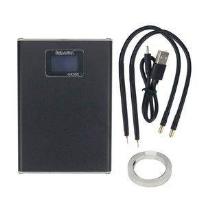 GX588 Portable 18650 Battery Spot Welder Spot Welding Machine Set With OLED Display For 0.15MM Strip