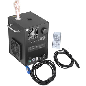 650W Cold Spark Machine Cold Fireworks 3-16FT Adjustable Spark Height For DJ Disco Stage Effect Light