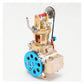 DM17 Single Cylinder Engine Car Engine Model Kit Unassembled DIY Toys Collection Presents Home Decor