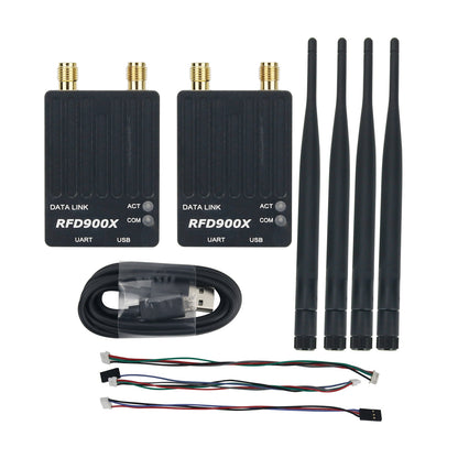 RFD900X Data Link Set UAV Data Radio Data Transmission Module For PPM SBUS Singal Forwarding GH1*25