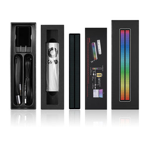 128-LED RGB Rhythm Light Music Spectrum Atmosphere Light Audio Input Creative Gift For Boyfriend
