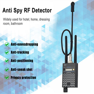 G618A RF Detector GPD Tracker Detector Spy Camera Detector Against Positioning Protects Your Privacy