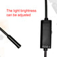 AL109 5MP 2592x1944P Industrial Endoscope Camera 1M/3.3FT Flexible Cable For Pipeline Car Repair