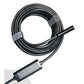AL109 5MP 2592x1944P Industrial Endoscope Camera 1M/3.3FT Flexible Cable For Pipeline Car Repair