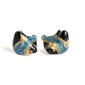 KINERA Freya 3BA+1DD In Ear Earphones Hybrid Hand Painted Earbud HIFI DJ Monitor Headset-Black
