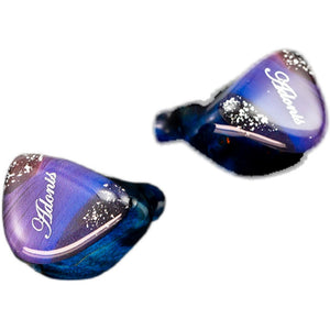 3.5mm 2Pin QOA Adonis CNC Resin Earphone In Ear Monitor +2BA Hybrid Driver Unit HIFI Earbud with Detach 2pin Cable DJ Stage IEM