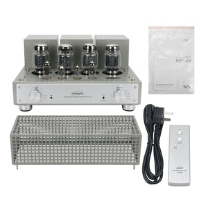 Line Magnetic LM-216IA Tube Amplifier Integrated KT88*4 Push-Pull Vacuum Amp Ultra Amplify 32W*2 Troide type 22W*2 Silver