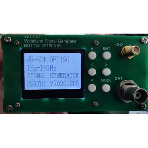 WB-SG1-6G 9K-6G Wideband Signal Generator RF Signal Source Sweep Signal Generator With 1.7&quot; Screen