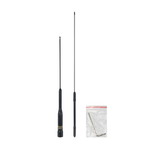 AZ507FX 75CM/29.5&quot; VHF UHF Antenna Dual Band Mobile Antenna Soft Top For Car Mobile Radio Transceiver