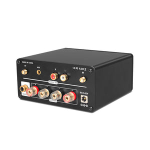 SUCA AUDIO A1602CE Mini Bluetooth Amplifier Digital Amplifier 130Wx2 Hifi Home Amp w/ Power Adapter