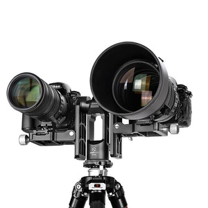 Sunwayfoto GH-03 Dual-Camera Gimbal Head With Load Capacity 30KG/66.1LB Assistant For Photographers