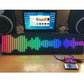 AS1000 3*P5 Voice Control RGB Music Spectrum Display Rhythm Light With Controller Board Power Supply