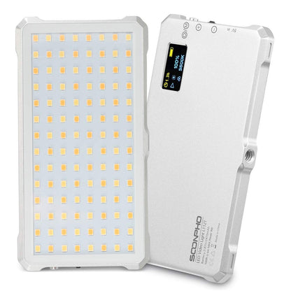 SOONPHO L112T LED Video Fill Light 9W 3200K-5600K for Youtube Outdoor Video Recording Flexible Portable Photography Lamp