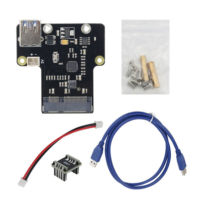 For Raspberry Pi X850 mSATA SSD Hard Drive Expansion Board Ideal NAS Storage Solution Support 1TB