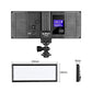 SUPON LED-L132T Portable Dimmable 3300K-5600K LED Video Light Super Slim LCD Display Lighting Panel for Camcorder Shooting