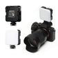 SOONPHO LED-68R LED Webcam Light Video Light Photo Studio Light On Camera Light Video Conference light Soft Diffuser RGB Fill Light