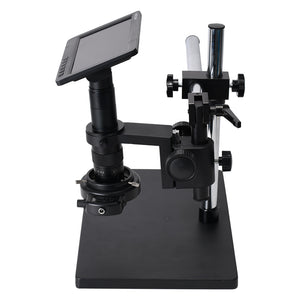HAYEAR 26MP 1080P 60FPS HD Electronic Microscope Video Camera With 120X Lens Metal Stand 7&quot; Screen