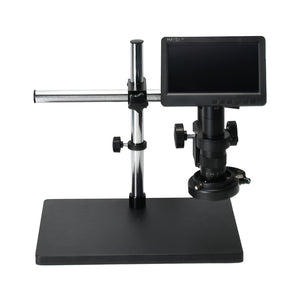 HAYEAR 26MP 1080P 60FPS HD Electronic Microscope Video Camera With 180X Lens Metal Stand 7&quot; Screen